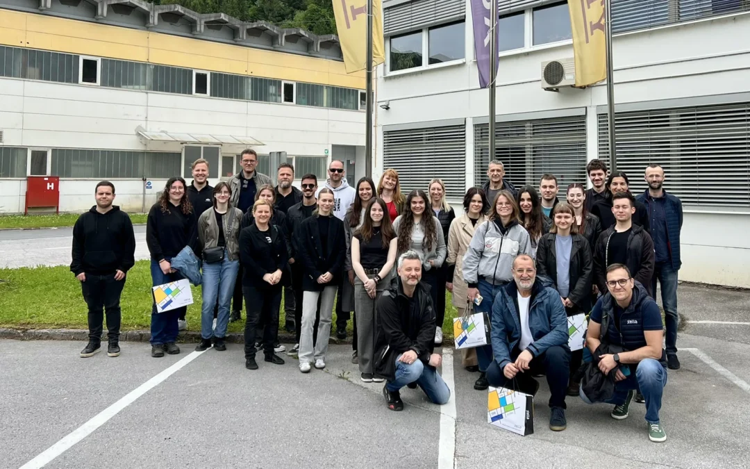 Študentje in profesorji Fakultete za arhitekturo v Zagrebu na obisku podjetja Xella v Kisovcu