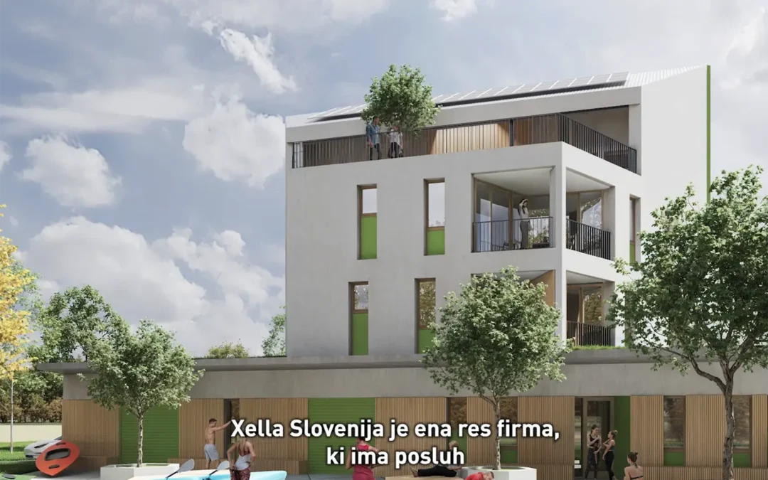 Kajakaški center s hostlom v Celju: sodobna gradnja z materiali Ytong in Silka